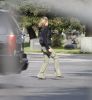 Photographs of Jennifer Aniston -  Apr 13 - Project Five set: Mountain View Cemetery and Mausoleum, Altadena, CA -  2011  Random files - 2011